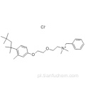 Benzenemetanaminium, N, N-dimetylo-N- [2- [2- [metylo-4- (1,1,3,3-tetrametylobutylo) fenoksy] etoksy] etylo] -, chlorek CAS 25155-18-4